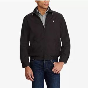 Black fleece lining Zip-up jacket